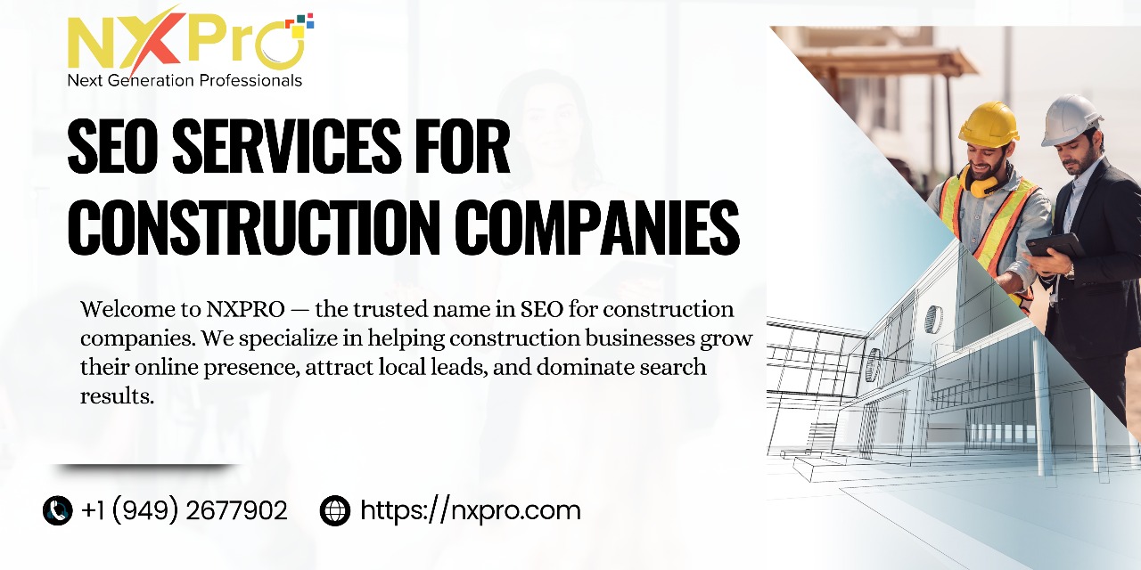 SEO Services for Construction Companies