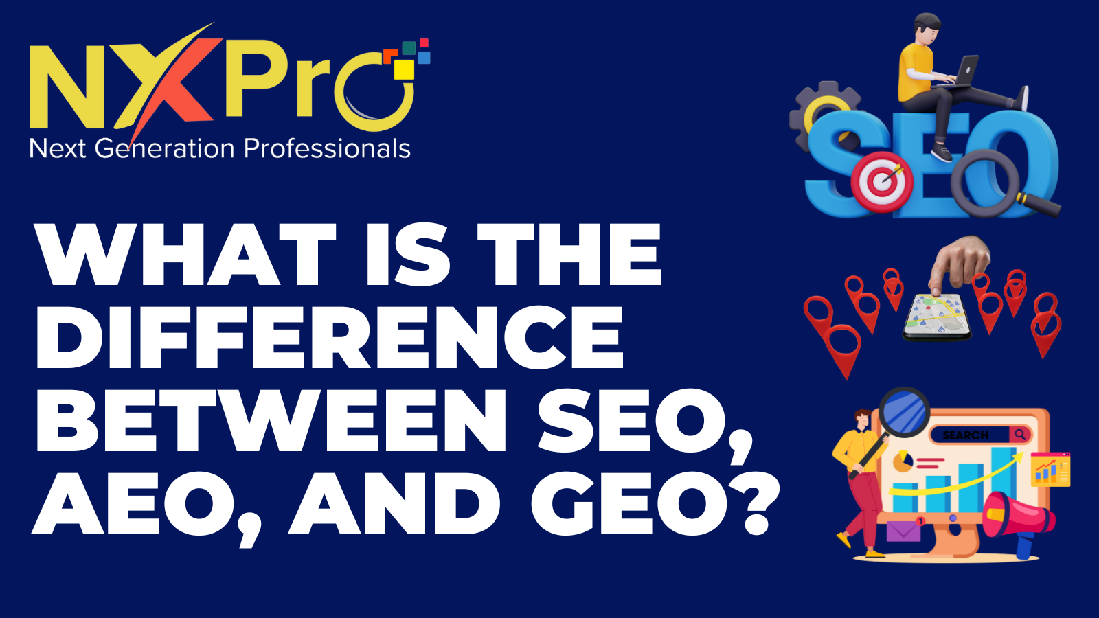 What is the Difference Between SEO, AEO, and GEO